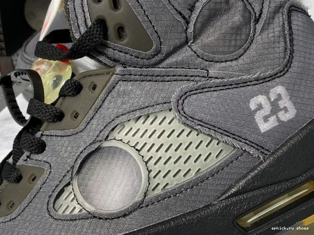 Cheap x Black Off-White CT8480-001 Jordan 5 Air 0725